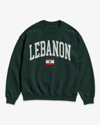 Lebanon Collegiate Flag Sweatshirt