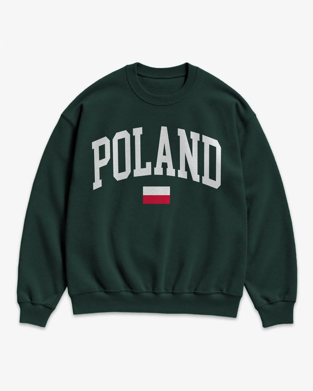 Poland Collegiate Flag Sweatshirt