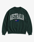 Australia Collegiate Flag Sweatshirt