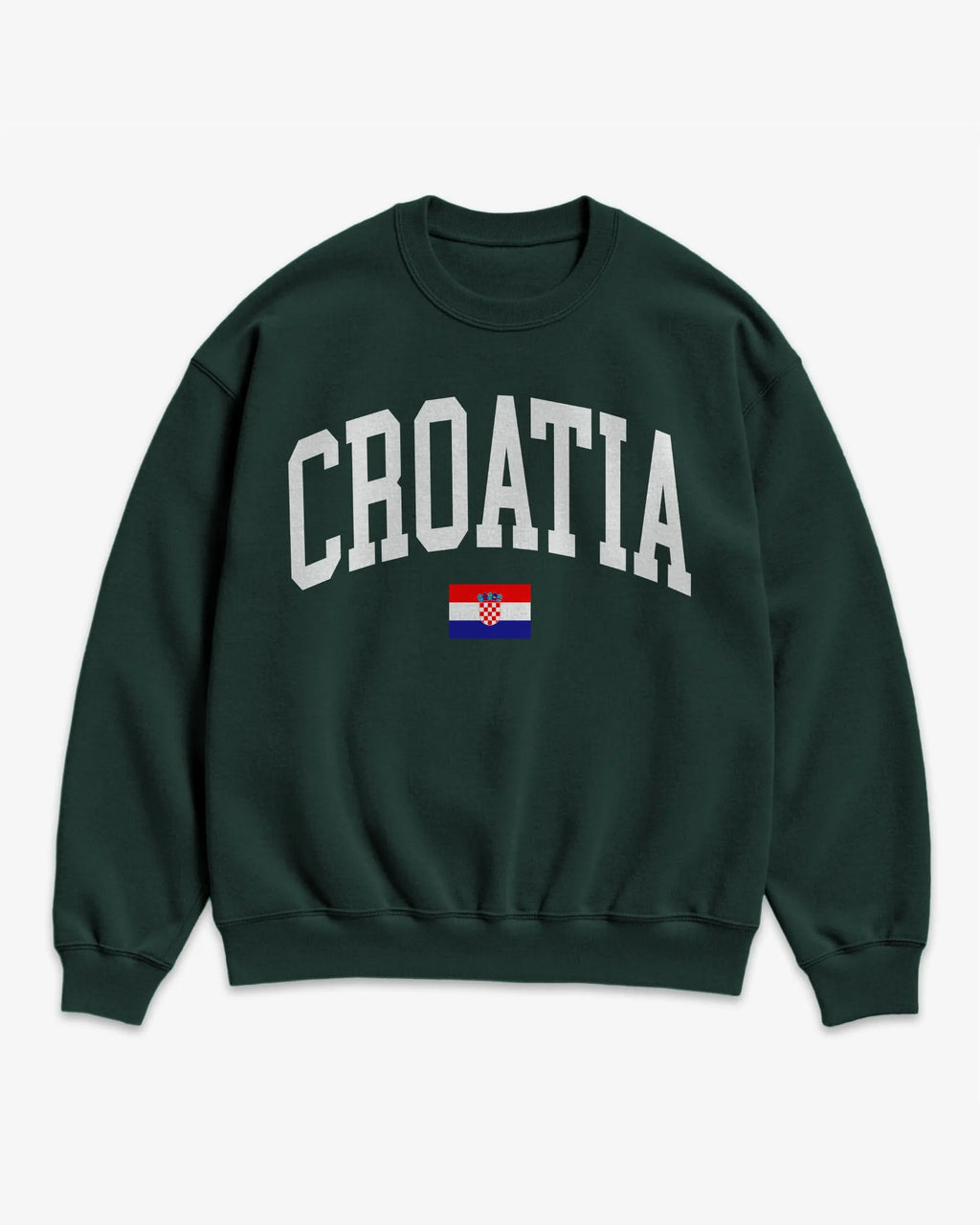 Croatia Collegiate Flag Sweatshirt