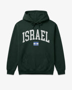 Israel Collegiate Flag Hoodie
