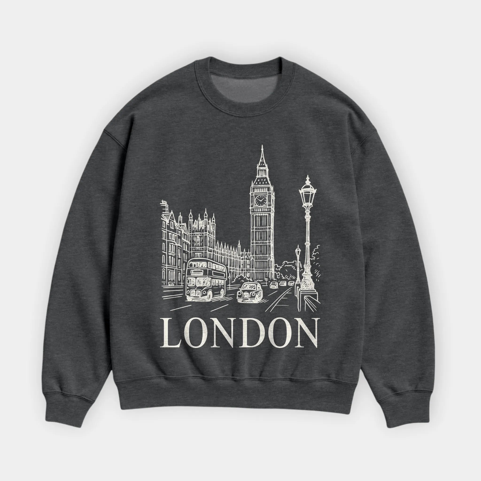 London Vintage Sketch Sweatshirt