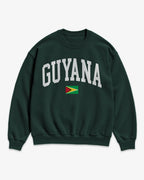 Guyana Collegiate Flag Sweatshirt