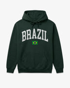 Brazil Collegiate Flag Hoodie
