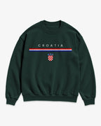 Croatia Flagline Sweatshirt