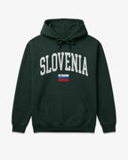 Slovenia Collegiate Flag Hoodie