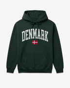 Denmark Collegiate Flag Hoodie