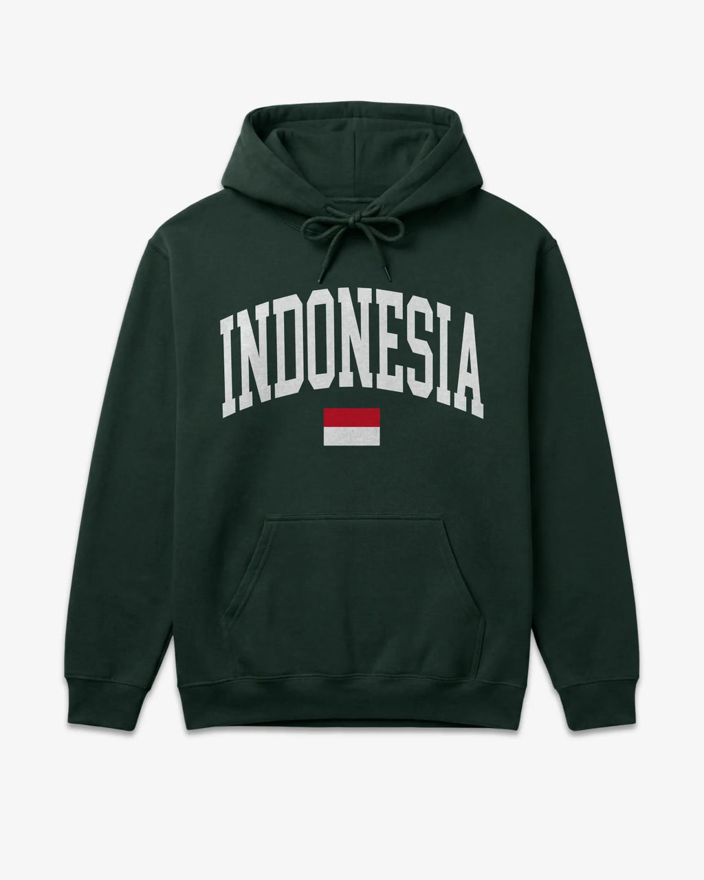 Indonesia Collegiate Flag Hoodie