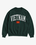 Vietnam Collegiate Flag Sweatshirt