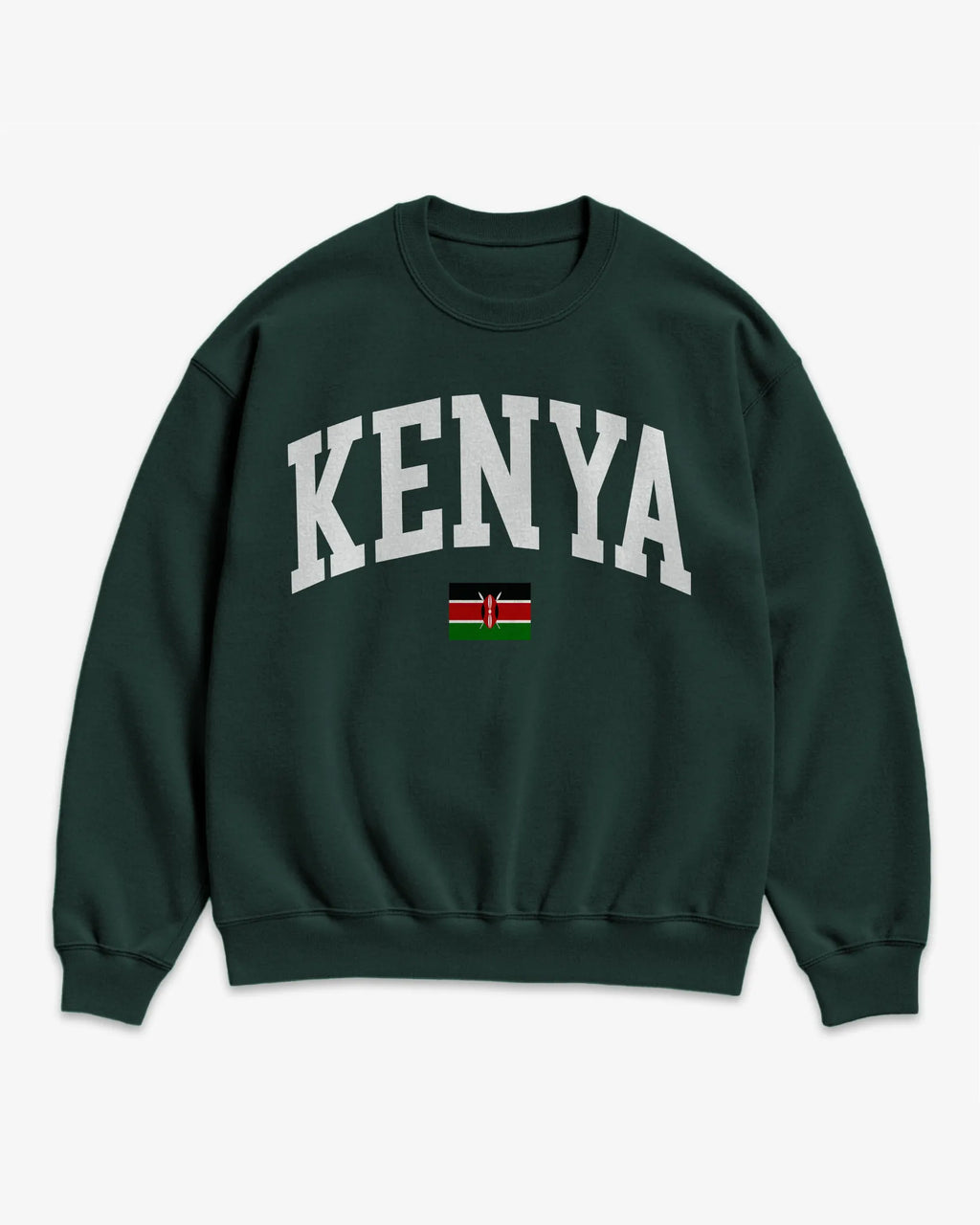 Kenya Collegiate Flag Sweatshirt