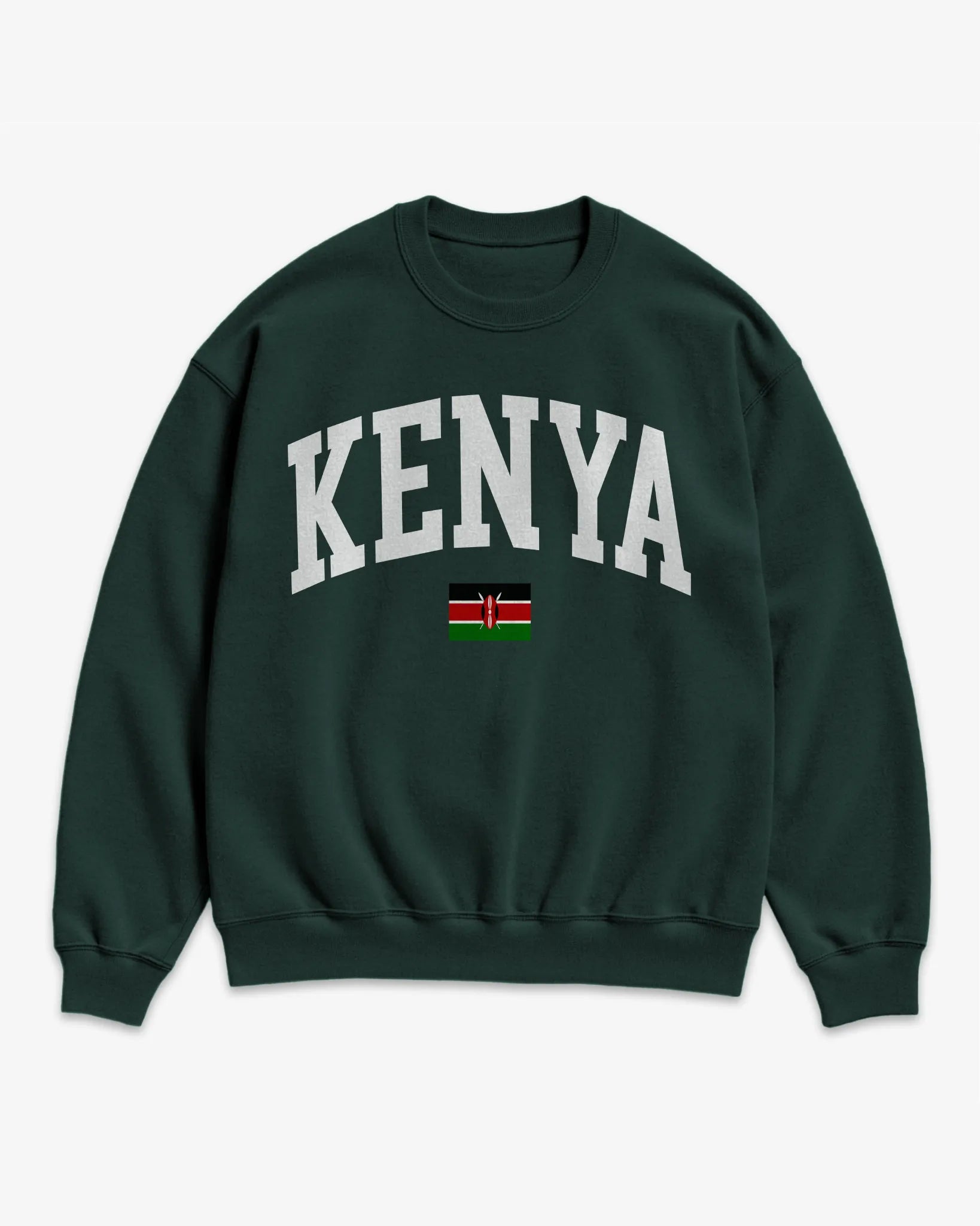 Kenya Collegiate Flag Sweatshirt