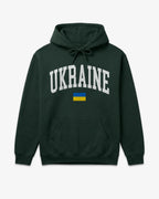 Ukraine Collegiate Flag Hoodie