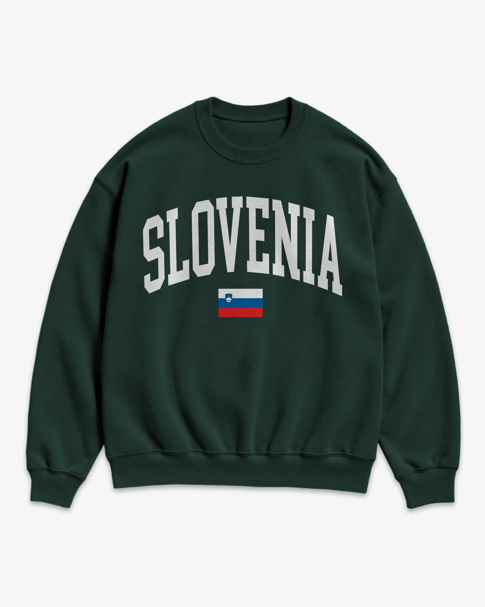 Slovenia Collegiate Flag Sweatshirt