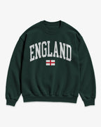 England Collegiate Flag Sweatshirt