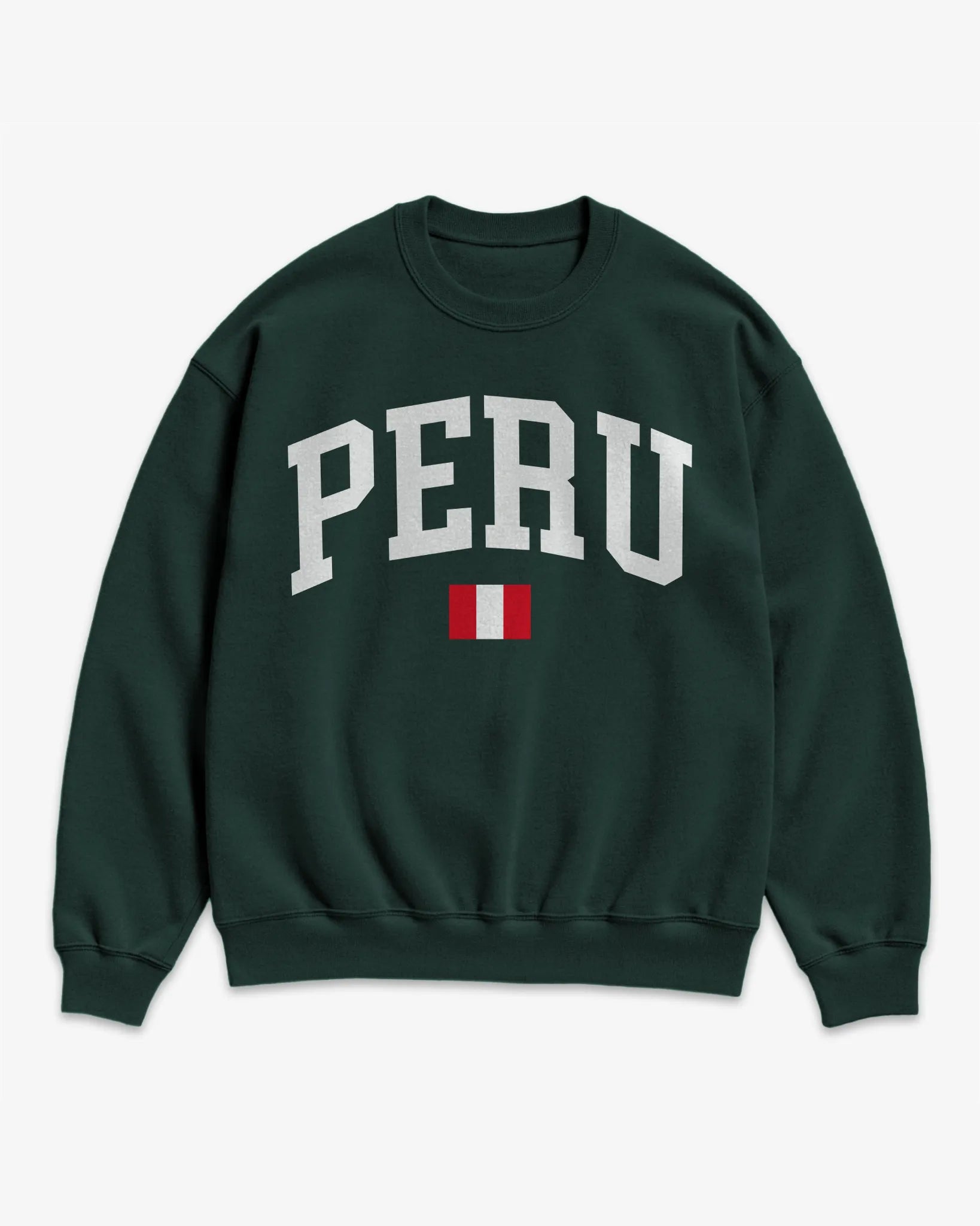Peru Collegiate Flag Sweatshirt