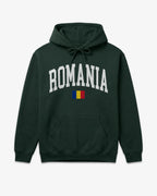 Romania Collegiate Flag Hoodie