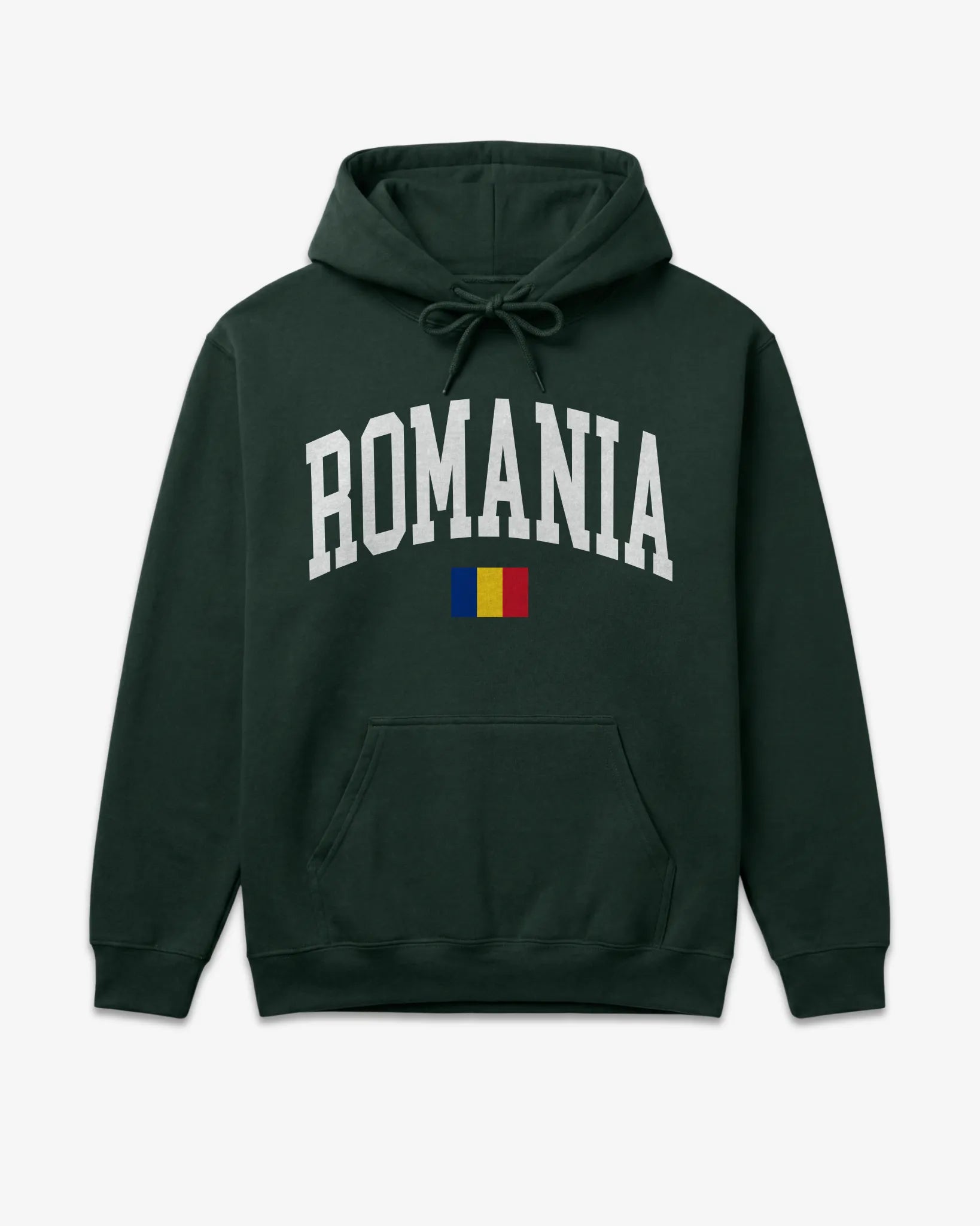 Romania Collegiate Flag Hoodie