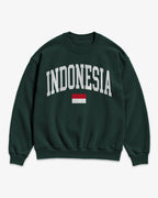 Indonesia Collegiate Flag Sweatshirt