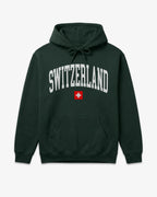 Switzerland Collegiate Flag Hoodie