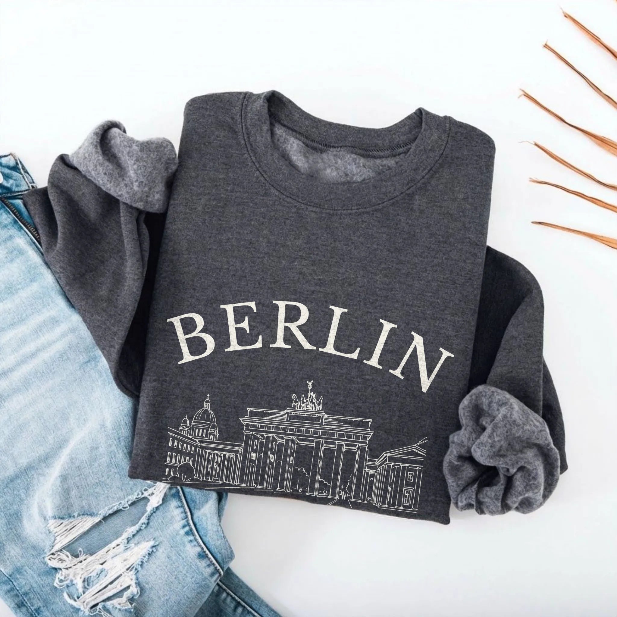 Berlin Vintage Sketch Sweatshirt