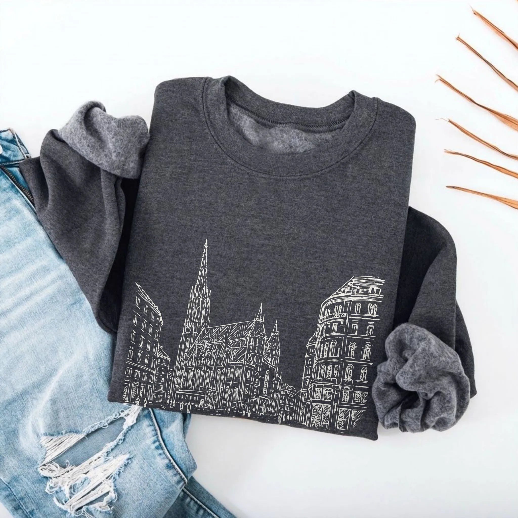Vienna Vintage Sketch Sweatshirt