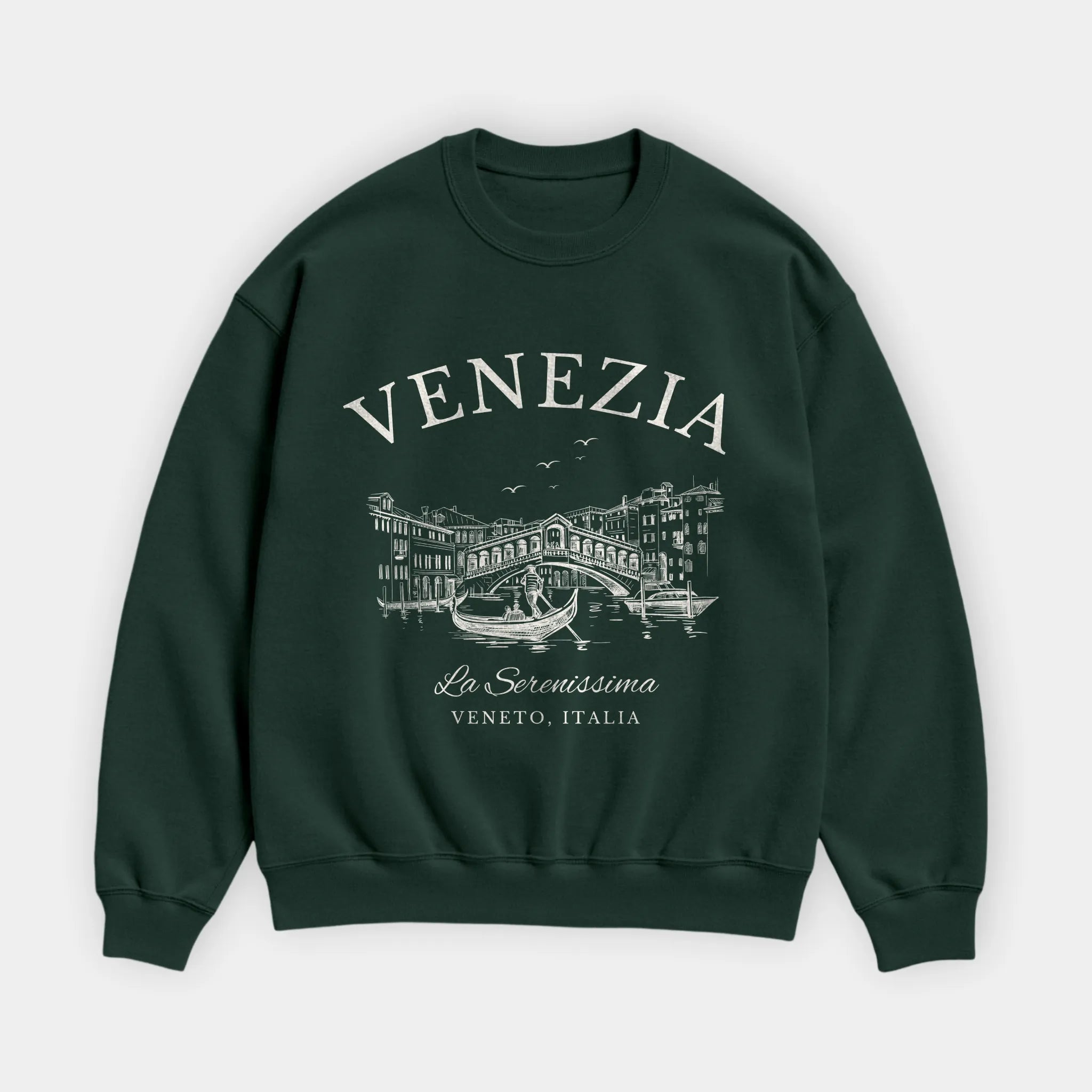 Venice Vintage Sketch Sweatshirt