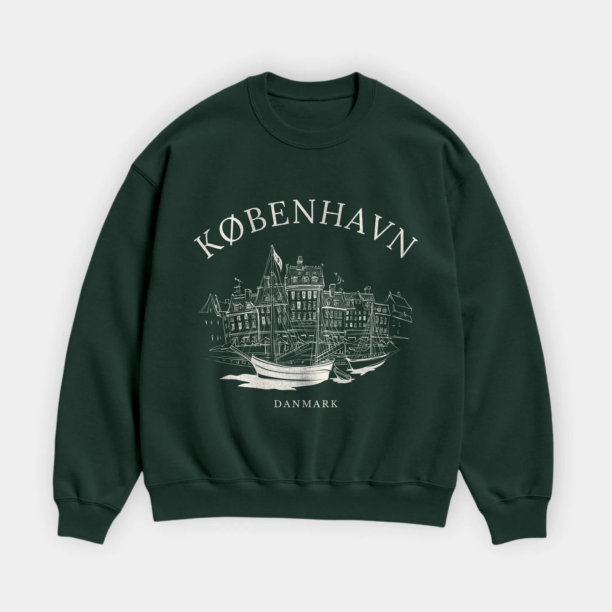 Copenhagen Vintage Sketch Sweatshirt