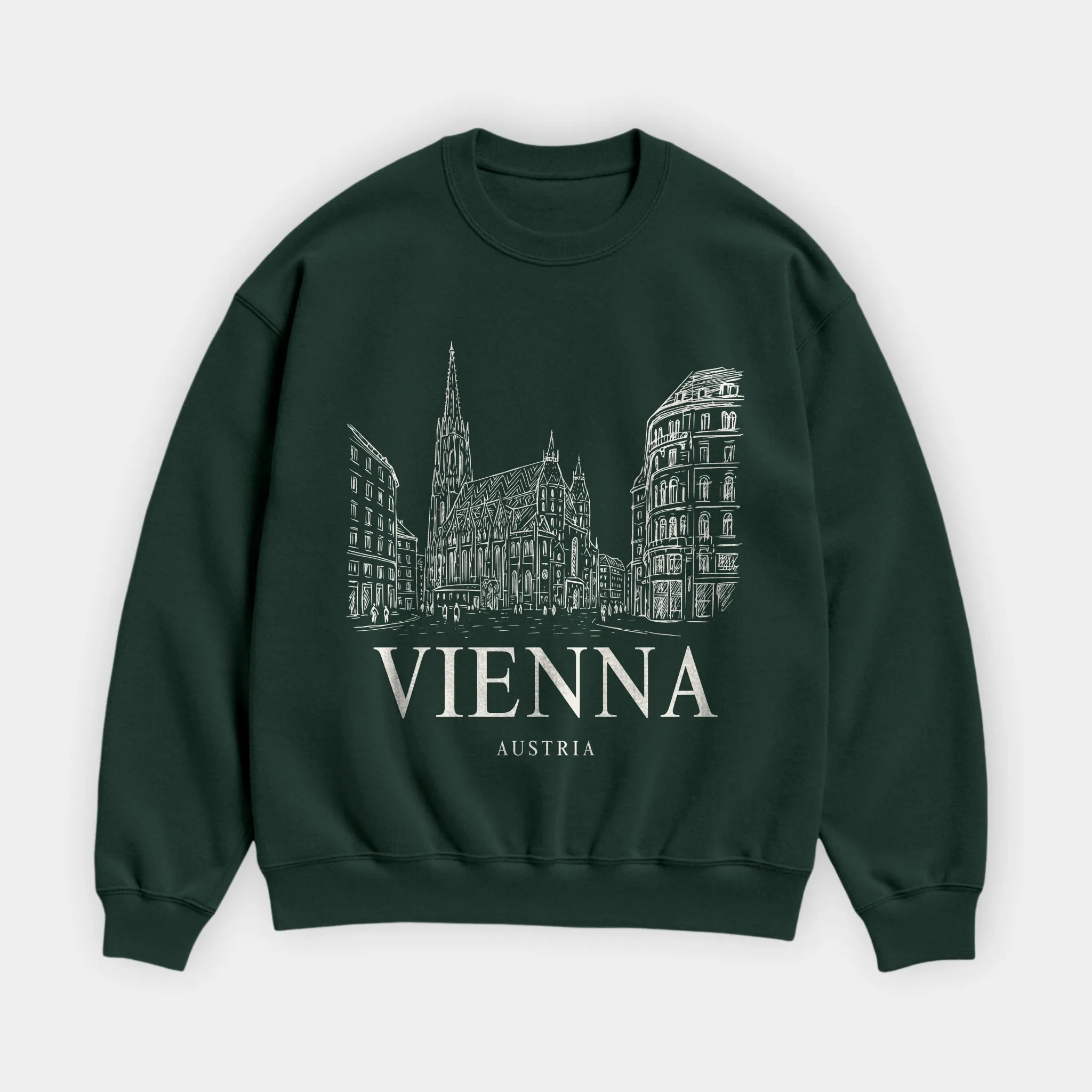 Vienna Vintage Sketch Sweatshirt