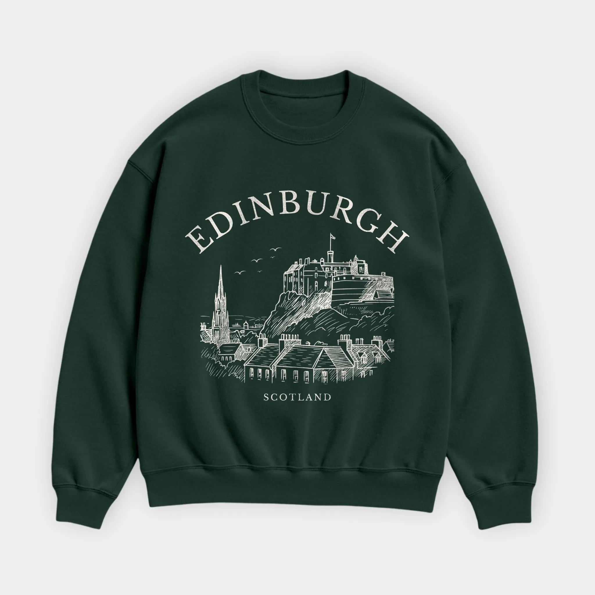 Edinburgh Vintage Sketch Sweatshirt