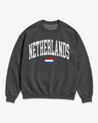 Netherlands Collegiate Flag Sweatshirt