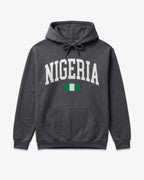 Nigeria Collegiate Flag Hoodie