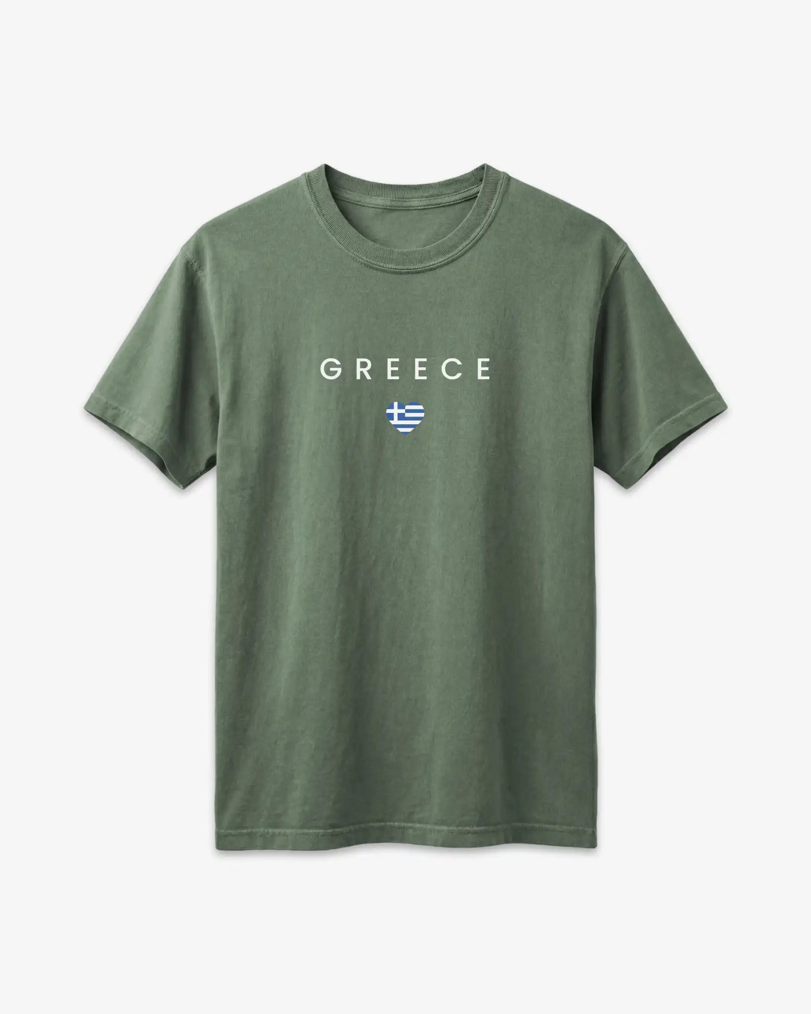 Greece Minimal Flag T-Shirt