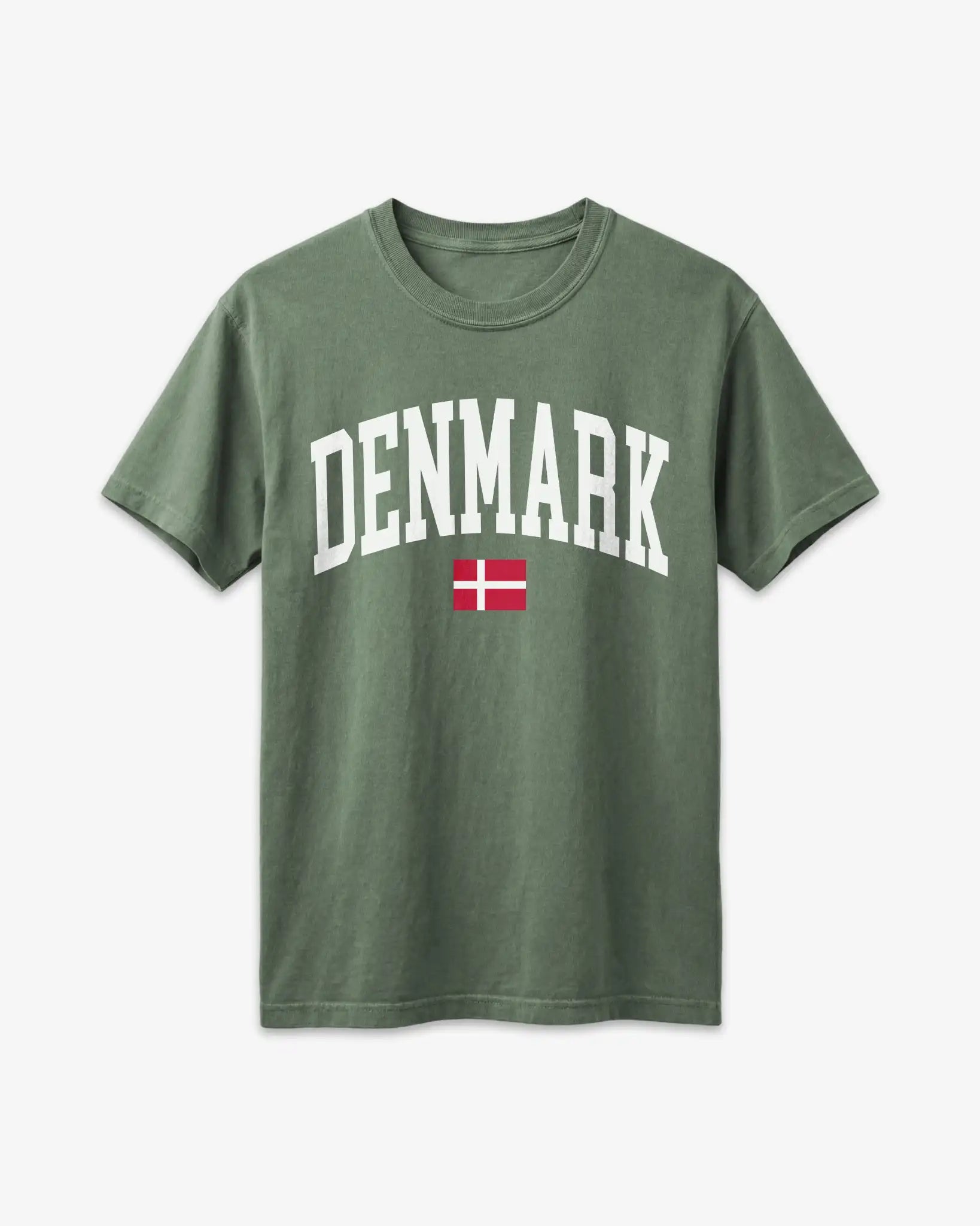 Denmark Collegiate Flag T-Shirt