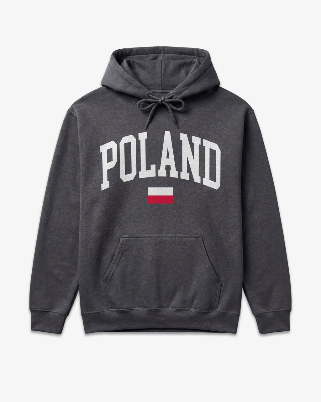 Poland Collegiate Flag Hoodie