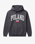 Poland Collegiate Flag Hoodie