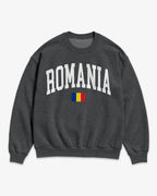 Romania Collegiate Flag Sweatshirt
