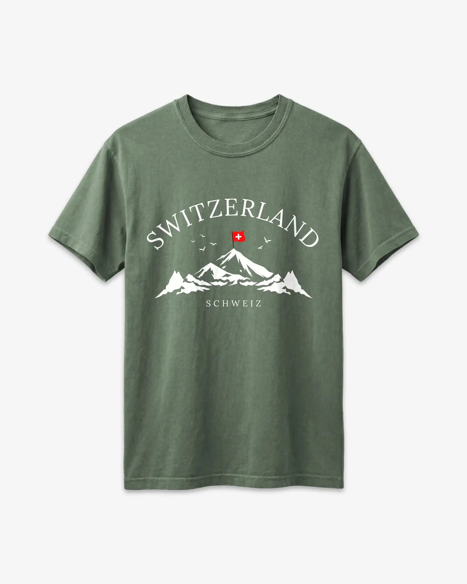 Switzerland Mountain Vista T-Shirt
