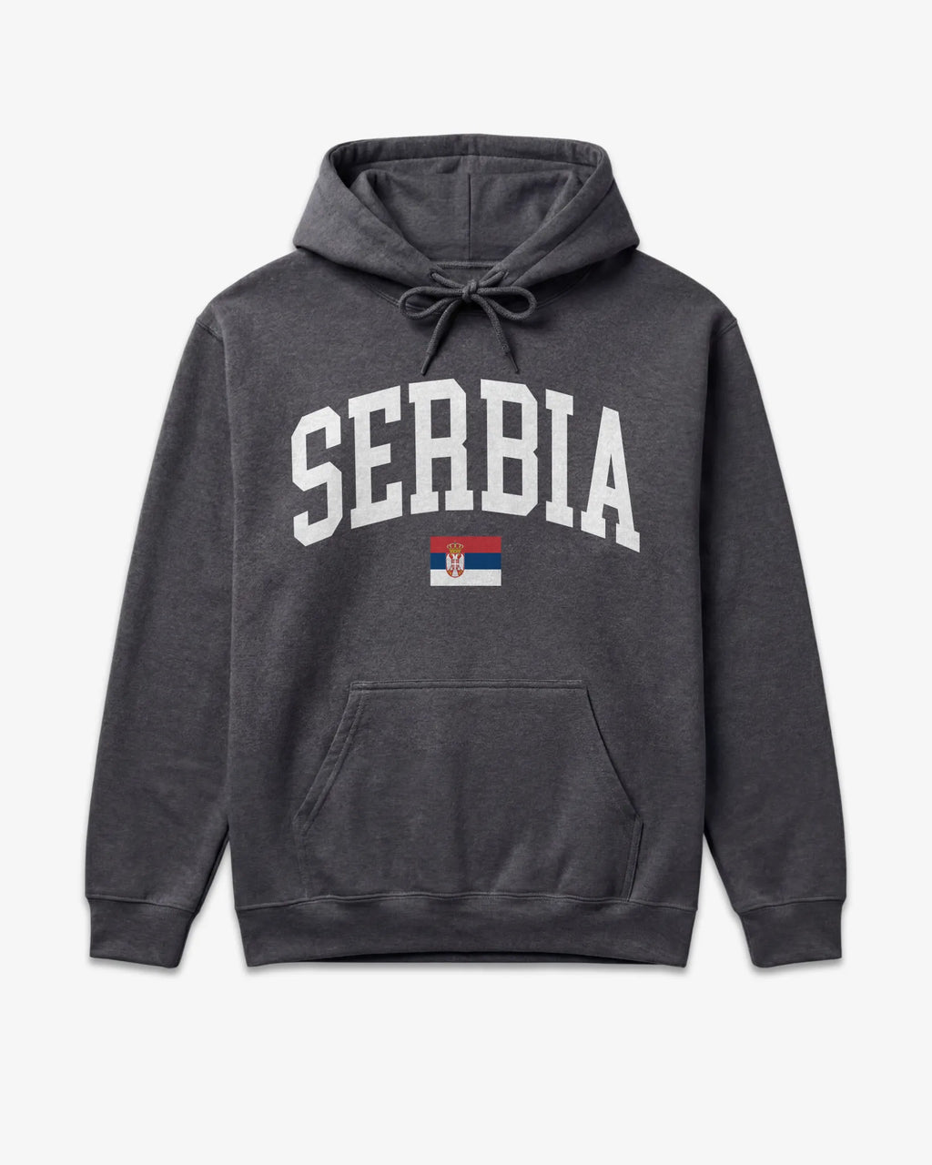 Serbia Collegiate Flag Hoodie