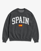 Spain Collegiate Flag Sweatshirt