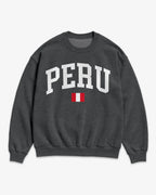 Peru Collegiate Flag Sweatshirt