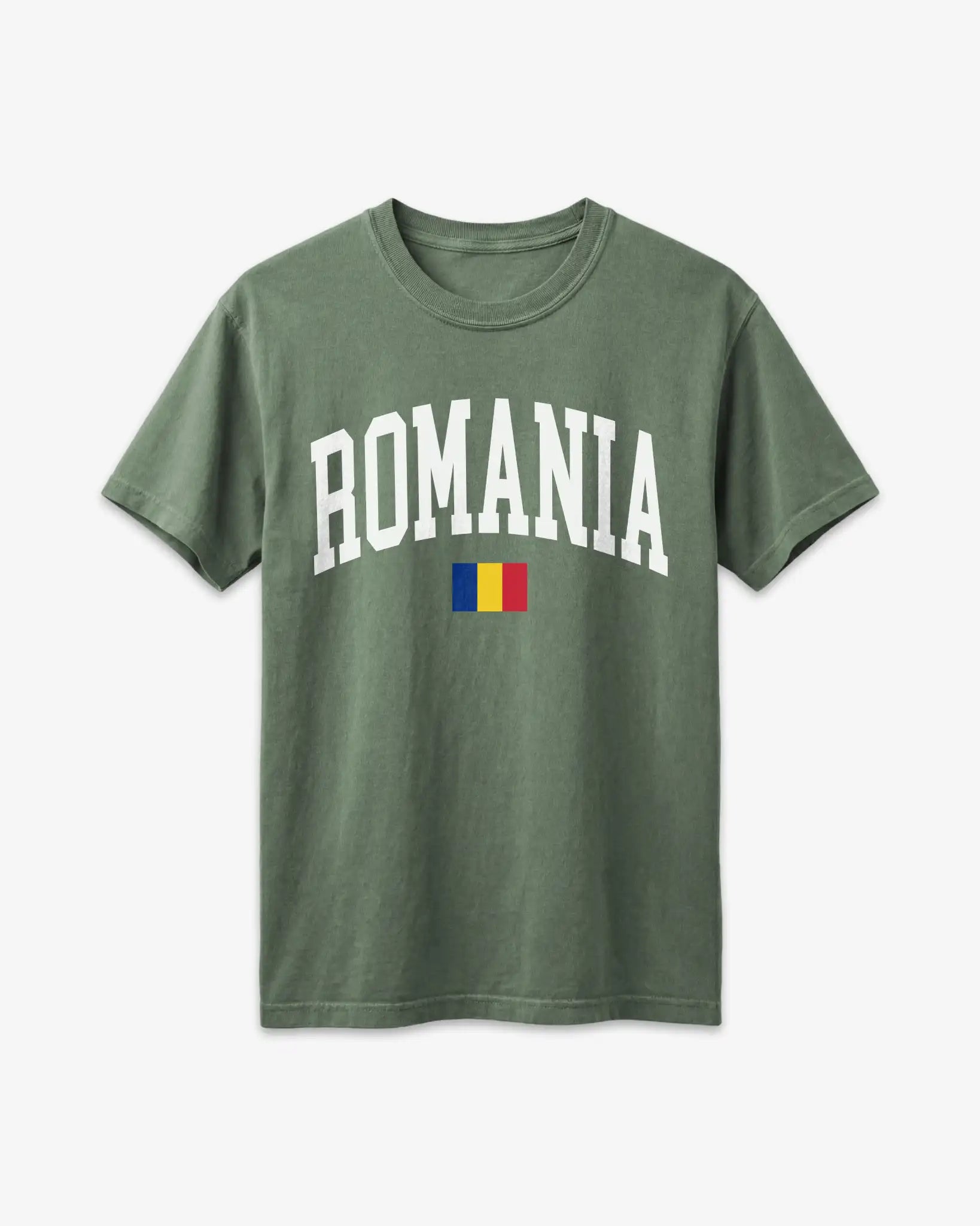 Romania Collegiate Flag T-Shirt