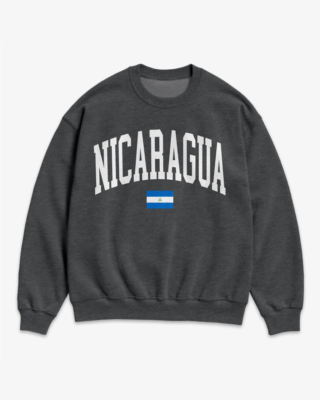Nicaragua Collegiate Flag Sweatshirt