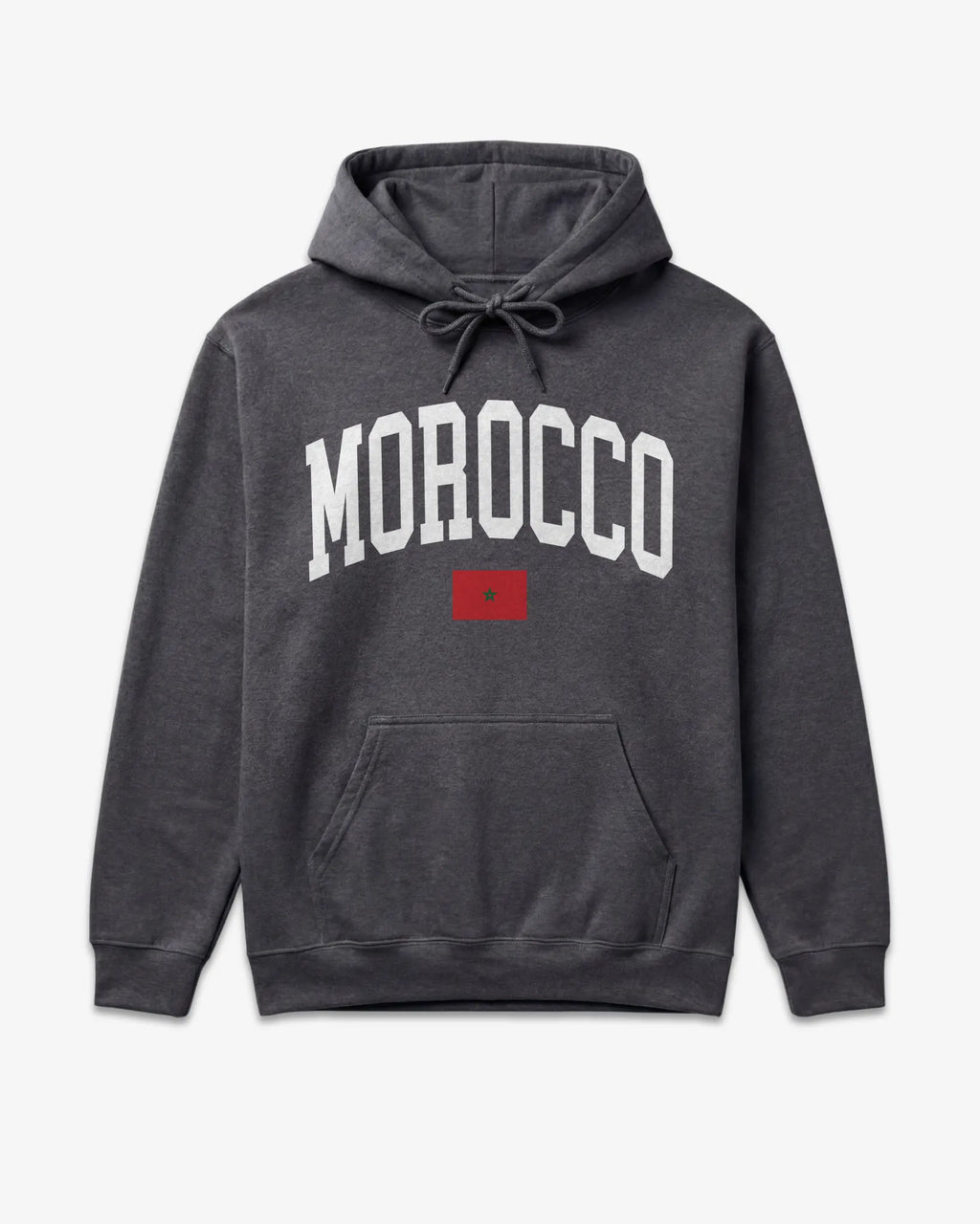 Morocco Collegiate Flag Hoodie
