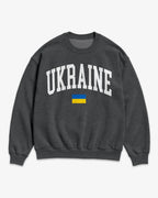 Ukraine Collegiate Flag Sweatshirt
