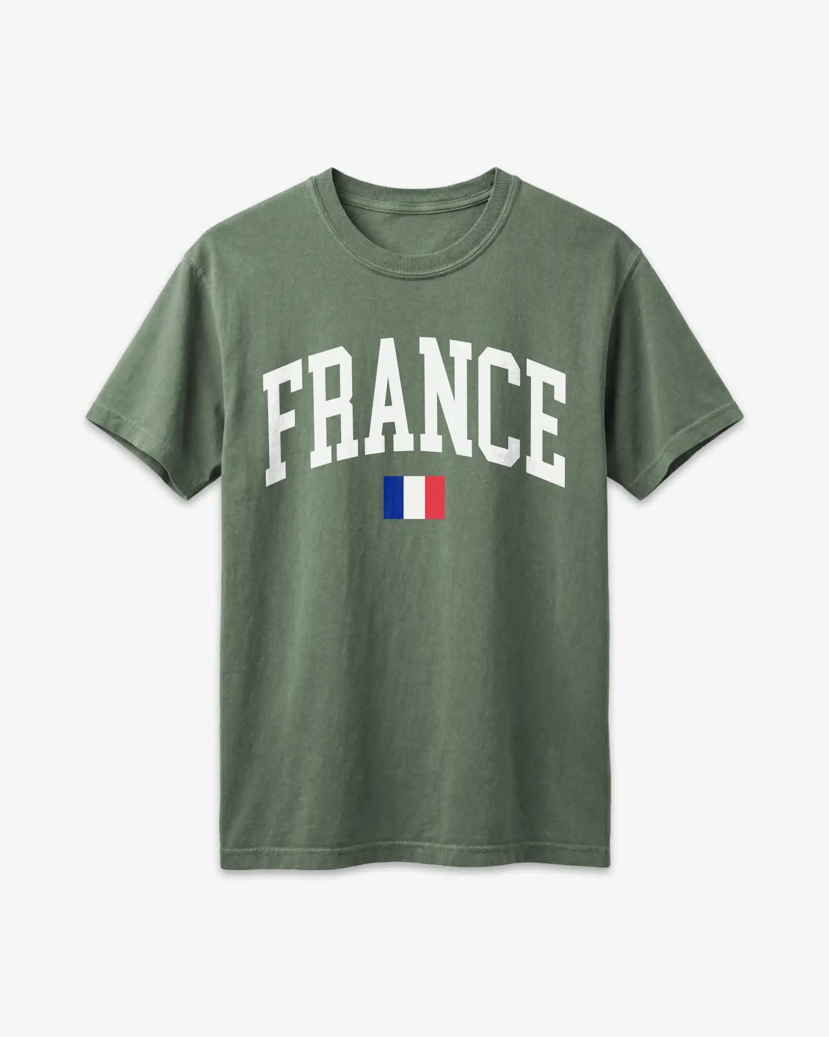 France Collegiate Flag T-Shirt