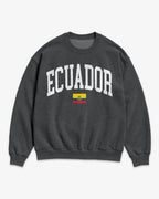 Ecuador Collegiate Flag Sweatshirt