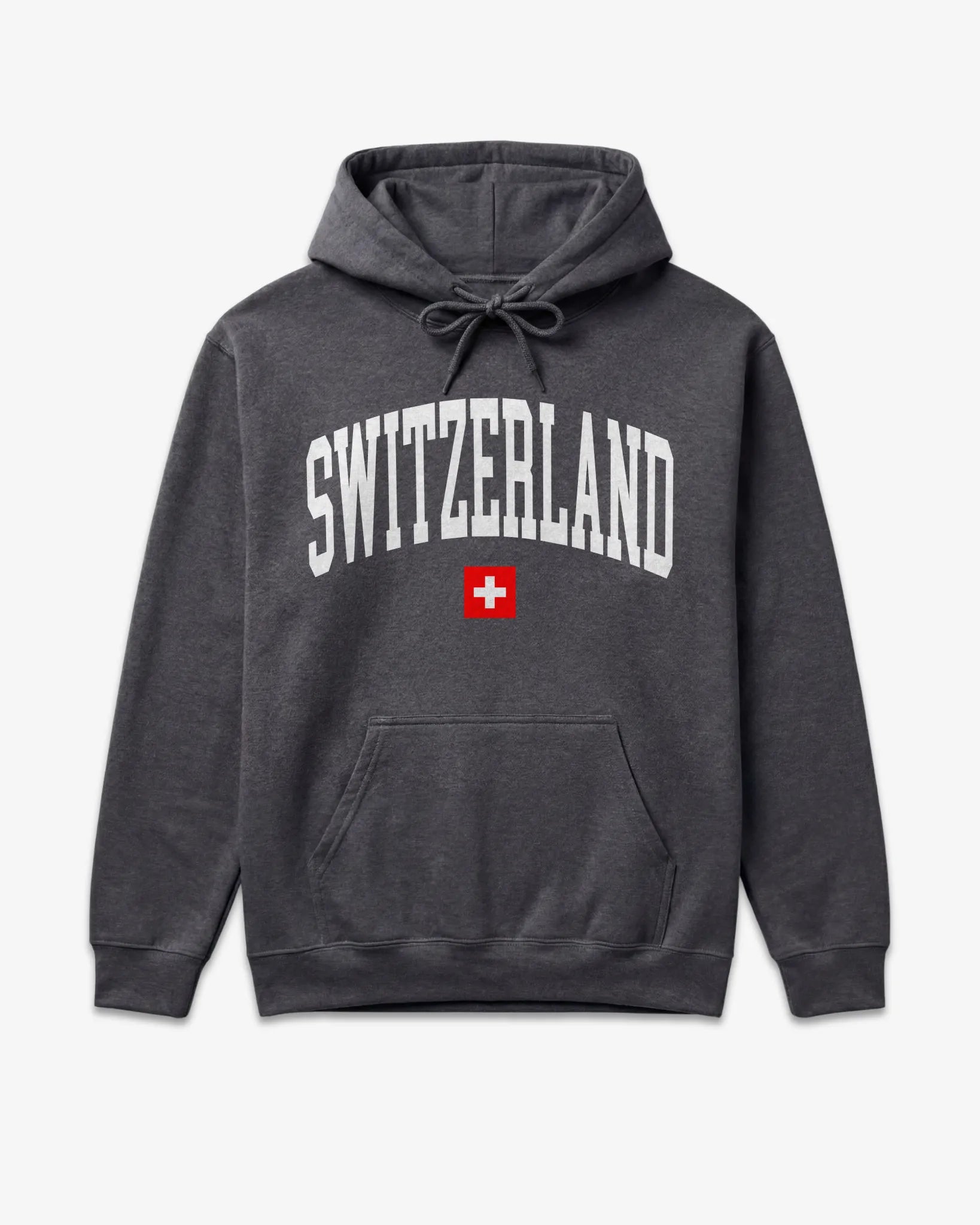 Switzerland Collegiate Flag Hoodie