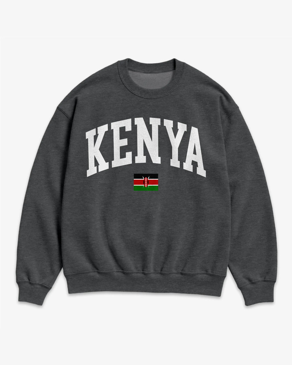 Kenya Collegiate Flag Sweatshirt