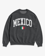 Mexico Collegiate Flag Sweatshirt