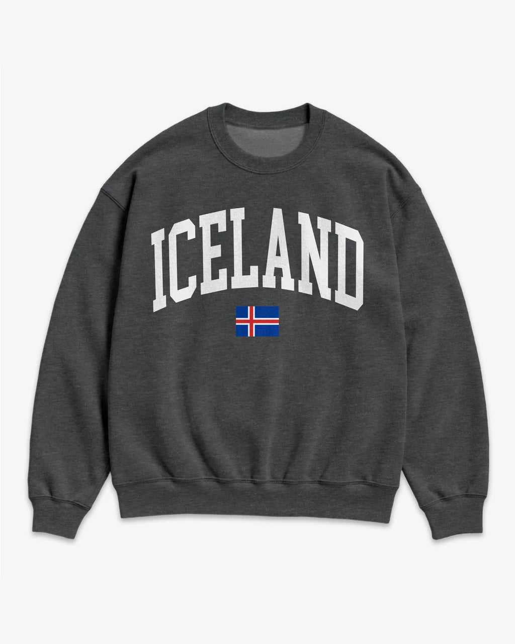 Iceland Collegiate Flag Sweatshirt